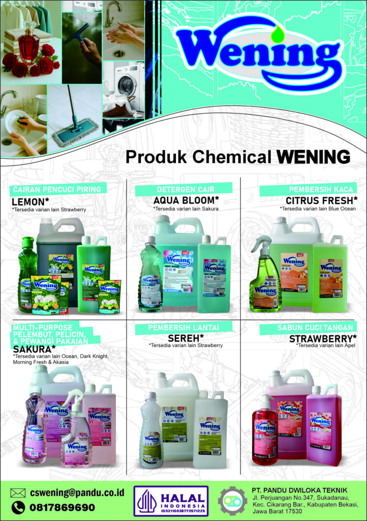 BROSUR PRODUK WENING